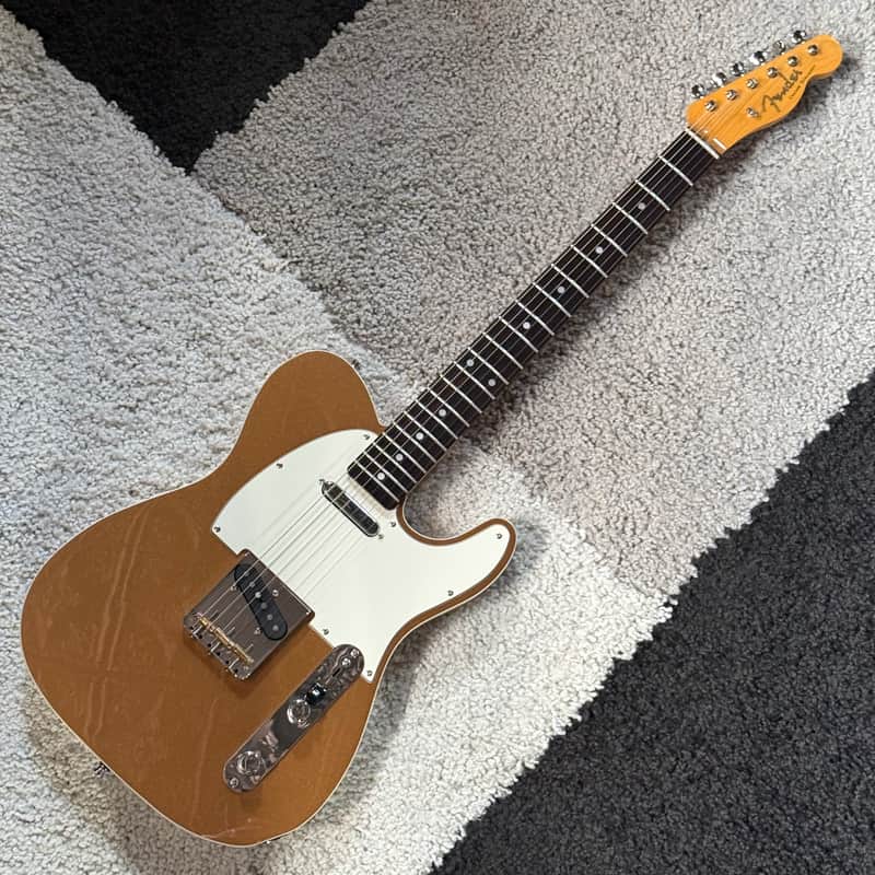 Fender JV Modified '60s Custom Telecaster Firemist Gold Extras