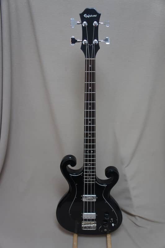 Epiphone Scroll Bass 1979  W/HSC RARE image 1