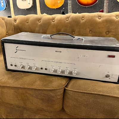 SINMARC B 2280 C Bass Amp 100 Watts ( EL34 ) All Valve 70’s image 2