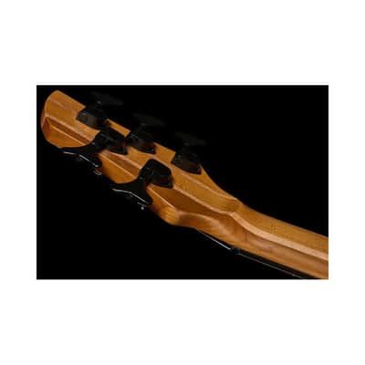 Harley Benton MSB-5 Black Flame Burl image 15