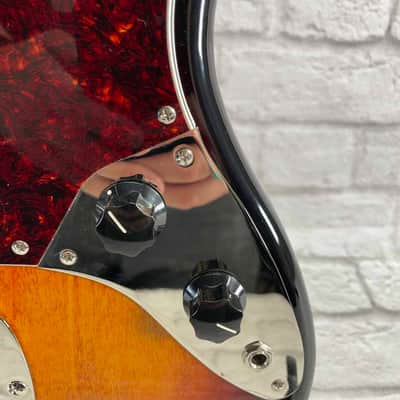 Used: Squier Classic Vibe Bass VI Bass Guitar - Sunburst image 10