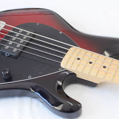 Music Man Stingray 5 Black Cherry Burst MN image 10