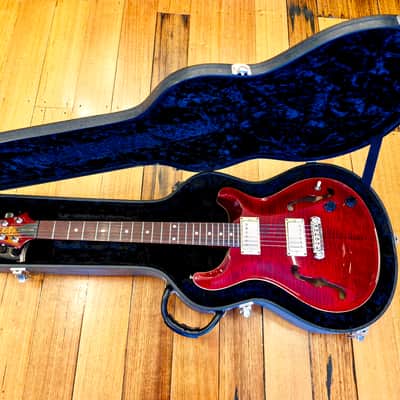 PRS McCarty Hollowbody - Translucent Red Flame Top image 10