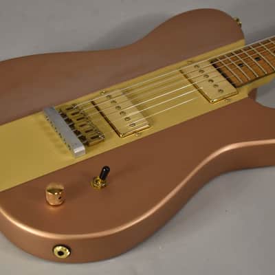 2023 TTTides Custom T-Style Electric Guitar Copper Aluminum Neck image 9