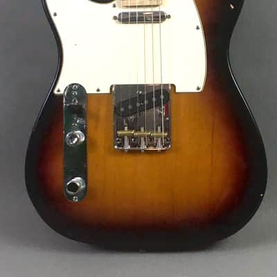 LEFTY! USACG Roasted Flame Maple Boutique Custom Guitar Telecaster Classic Sunburst Alder NOS Relic 7.6 lb HSC image 2