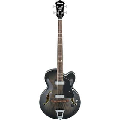 Ibanez Artcore AFB200-TKS (Transparent Black Sunburst) - Semi-Acoustic Bass righthand image 1