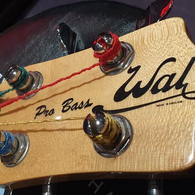 1979 Wal Pro Bass RARE Plain Face Earliest Example! Frets Removed To Play Fretless! image 2