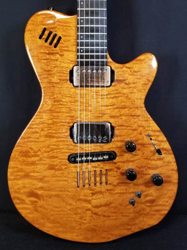 Godin LGX-SA Synth Access Electric Guitar, Quilted Maple Top, | Reverb