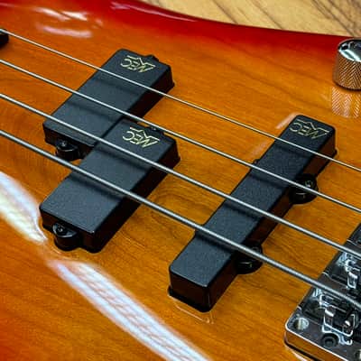 Warwick Pro Series Streamer LX 4 Cherry Sunburst image 7