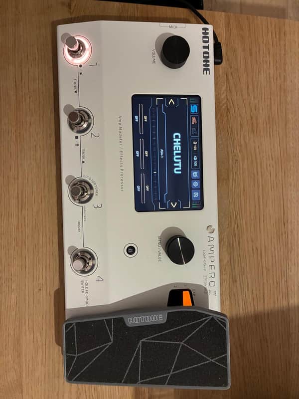 Hotone Ampero II Amp Modeler & Effects Processor w/ Box, Warranty, Excellent Condition image 1