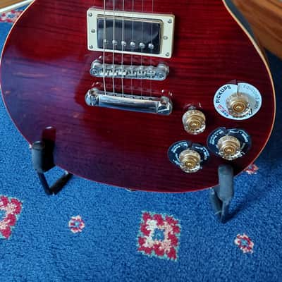 Epiphone Les Paul Tribute Plus 2016 - 2019 - Black Cherry image 4