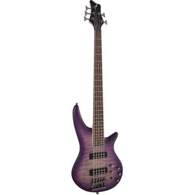 Jackson JS Series Spectra Bass JS3QV Purple Phaze - 5-String Electric Bass imagen 3