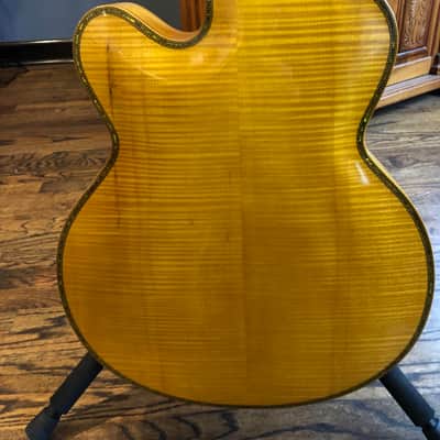 Danche Guitars DZ 57 Archtop Jazz Guitar 2014 Transparent Natural image 7