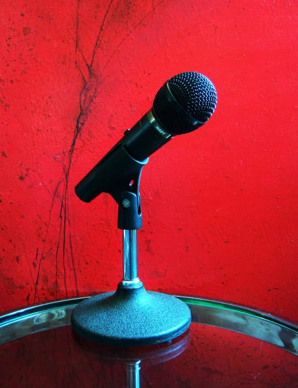 Nady SP-1 Starpower Handheld Cardioid Dynamic Vocal Microphone 2010s - Black Low Z w clip image 1