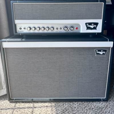 Tone King Royalist MKIII 2-Channel 40-Watt 2x12" Guitar Amp Half Stack 2023 - Present - Black image 2