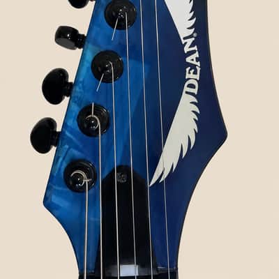 Dean Dave Mustaine VMNT Graphic Flying V Electric Guitar – Rare Discontinued Model image 6