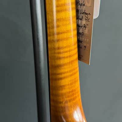 OME Vintage Ikon 5-String Bluegrass Banjo Natural Satin Finish w/ Hardshell Case image 13