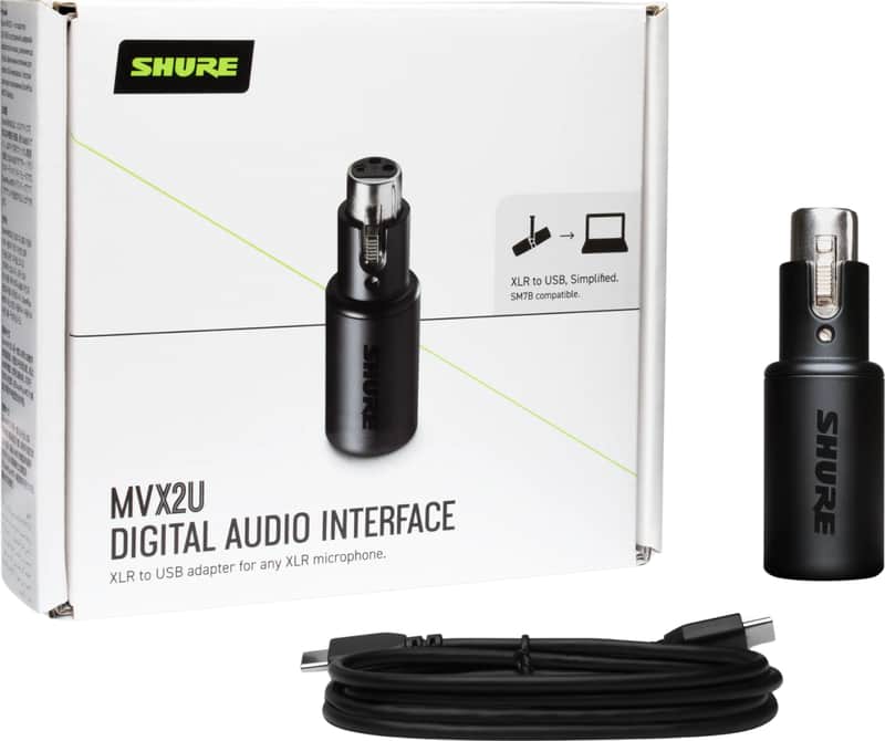 Shure MVX2U Gen 2 USB-C Audio Interface image 1
