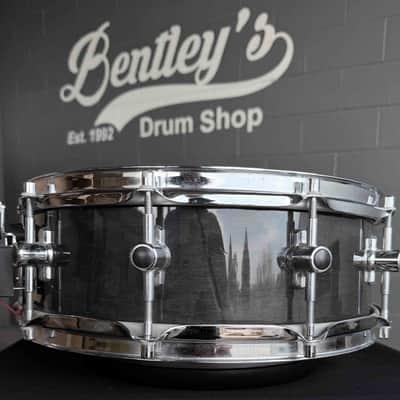 SONOR S Class Maple 5x14 Snare Drum in Ebony Gloss Lacquer (Rm 4) image 4