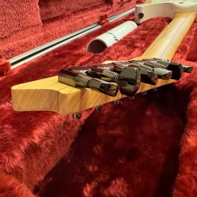 Ibanez PGM301-WH 2008 Paul Gilbert Signature with Maple / Walnut Neck 2005 - 2008 - White image 20