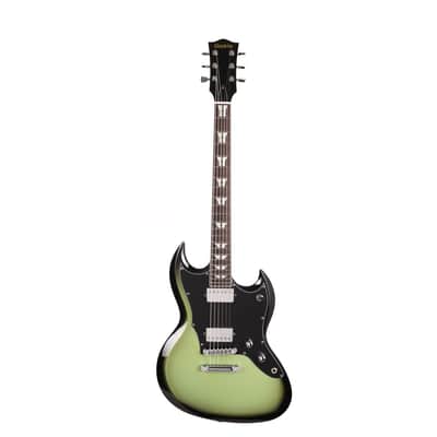 Woodrite Guitars Switchblade HT Guitar Aged Silverburst image 3