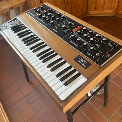 Moog Minimoog Model D 44-Key Monophonic Synthesizer 1971 - 1982 - Black / Wood image 3