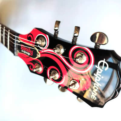 Rare! Epiphone SG Emily The Strange G-310 '2010 w/original GigBag & strap image 8