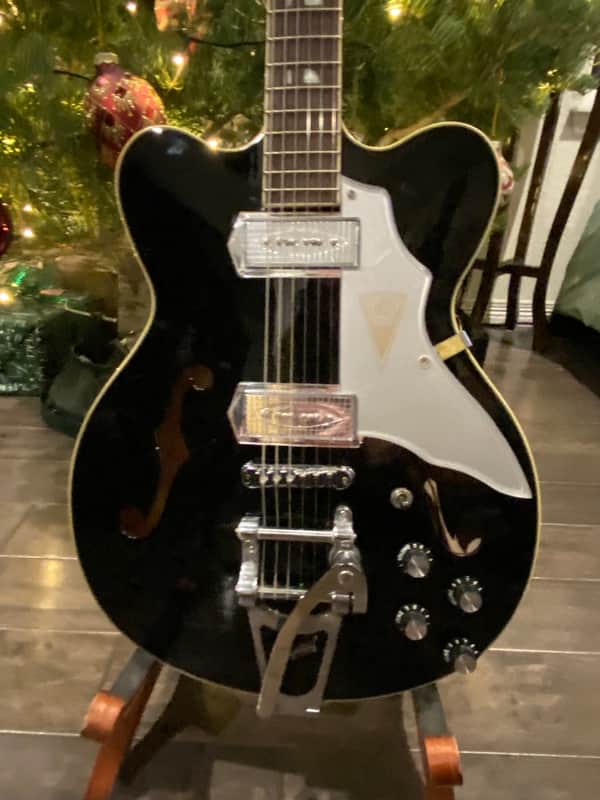 Kay Roger Fritz made Jazz Reissue II K775V Ebony image 1