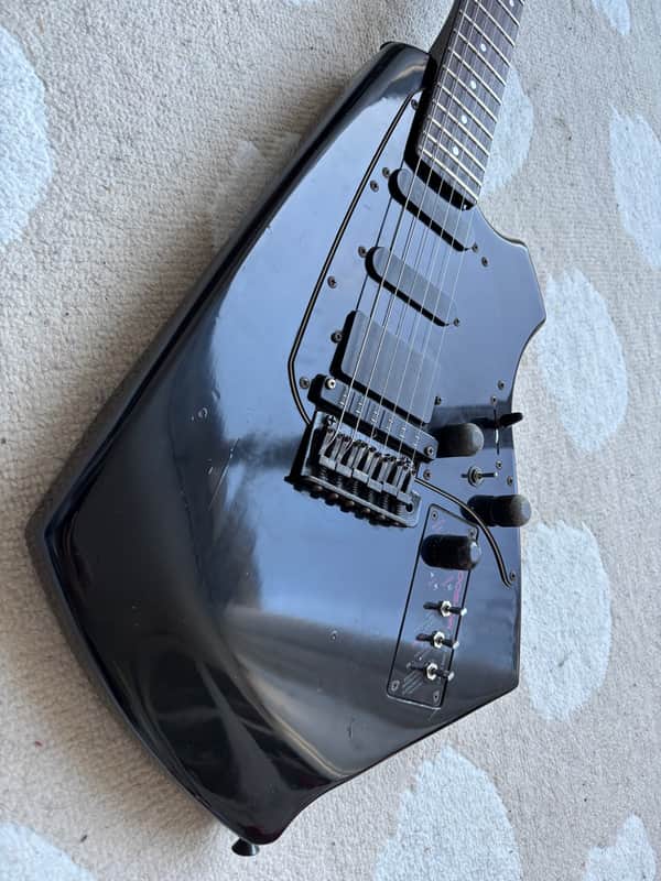 Casio MG-500 MIDI Guitar Black Color Rare MIJ Japan Vintage Guitar