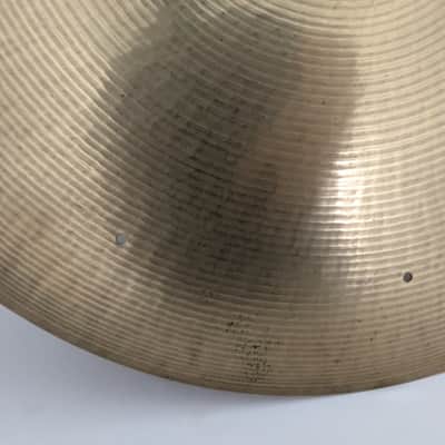Used Paiste 22" Formula 602 Medium Ride Cymbal W/Rivets image 7