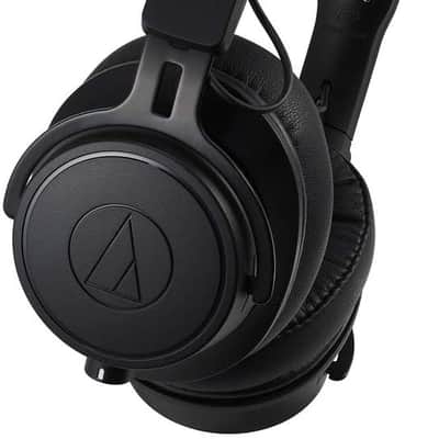 Audio-Technica ATH-M60X On-Ear Closed-Back Dynamic Professional Studio Monitor Headphones (ATH-M60X) image 2