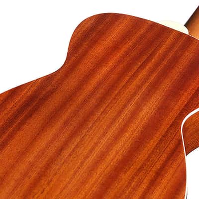 M-240E Troubadour Solid Top Concert Acoustic Guitar W/ DeArmond Tone Boss Pickup, Vintage Sunburst Satin image 6