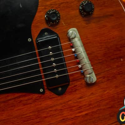 Gibson Les Paul Junior 3/4 Double Cutaway 1960 Cherry Red -VIDEO- image 5
