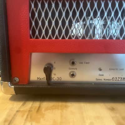 Mayfly Musical Instruments BC-30 - Red/Black image 4