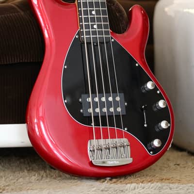 2020 Ernie Ball Music Man Stingray 5 Special Bass - Ghost Pepper Red image 2