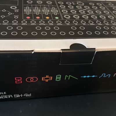 Roland SH-4D Polyphonic Desktop Synthesizer 2023 - Present - Black image 6