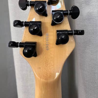 Jericho Guitars Fusion 6 Ignition Orange 6-String w/ Locking Tuners & Fixed Bridge image 4