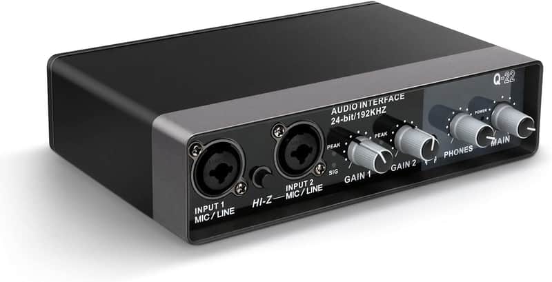 USB Audio Interface for Recording Music, AudioBox Mic Preamps 48v 2 Channel for Streaming and Podcasting Recording image 1