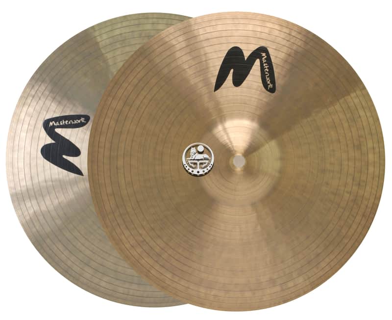Masterwork Cymbals 14" Jazz Master Thin Hi-Hat image 1