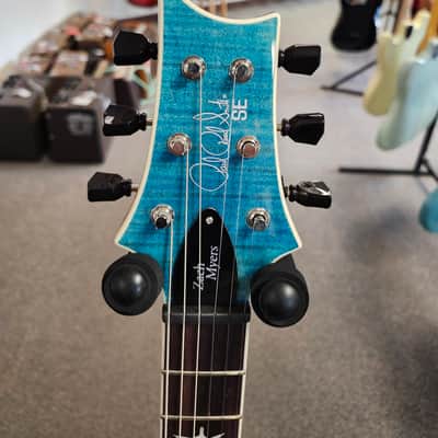 New 2025 PRS SE Zach Myers Semi-Hollow Electric Guitar - Myers Blue with PRS SE Gigbag image 6
