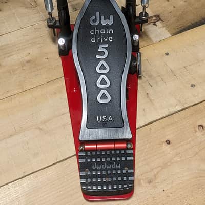 DW DWCP5002AD4 5000 Accelerator Double Bass Drum Pedal 2010s - Black/Red image 9