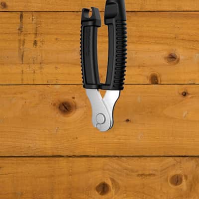 D'Addario Guitar Pro-Winder With Built-In Clipper & Bridge Pin Puller - Black image 1