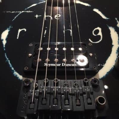 SIGNED Horror Movie Guitar Memorabilia The Ring Movie Graphic SAMARA Kelly Stables San Dimas PROOF image 5