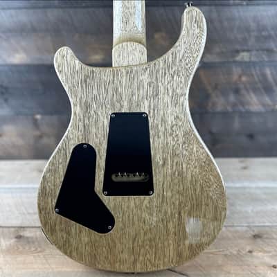 PRS Custom 24 Semi-Hollow Wood Library Flame Maple 10 Top Korina Body/Neck Ebony Fretboard- Charcoal Finish image 8