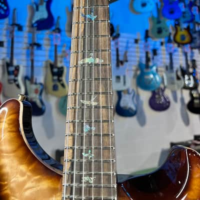 PRS Wood Library DGT 2025 - Custom Color, 10 Top, Ziricote Board, PRS Paisley Case 558 image 8