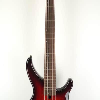 Yamaha TRBX605FM Dark Red Burst image 2