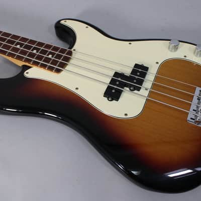 2012 Fender Standard Precision Bass MIM Sunburst Finish image 7