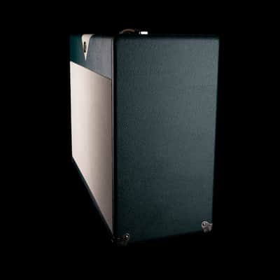 Pre Owned 2007 Divided By 13 FTR37 Green/Cream Guitar Amp Head And 2x12" Cab with Footswitch and Covers image 10