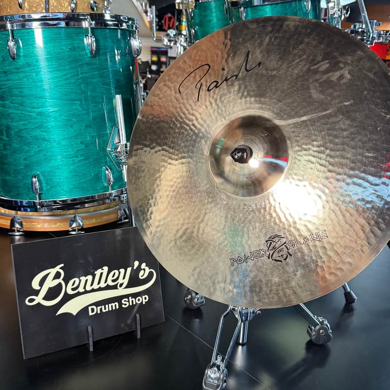 Paiste Nicko McBrain 'Powerslave' Signature Reflector 22" Bell Ride (Bg5) image 1