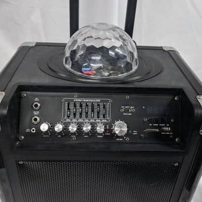 NUTEK TS-20110b-1 10-inch 5ah Portable Sound System With Disco Light, Bluetooth image 3